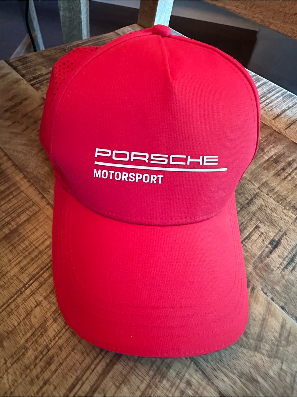Porsche Motorsport Red Baseball Cap